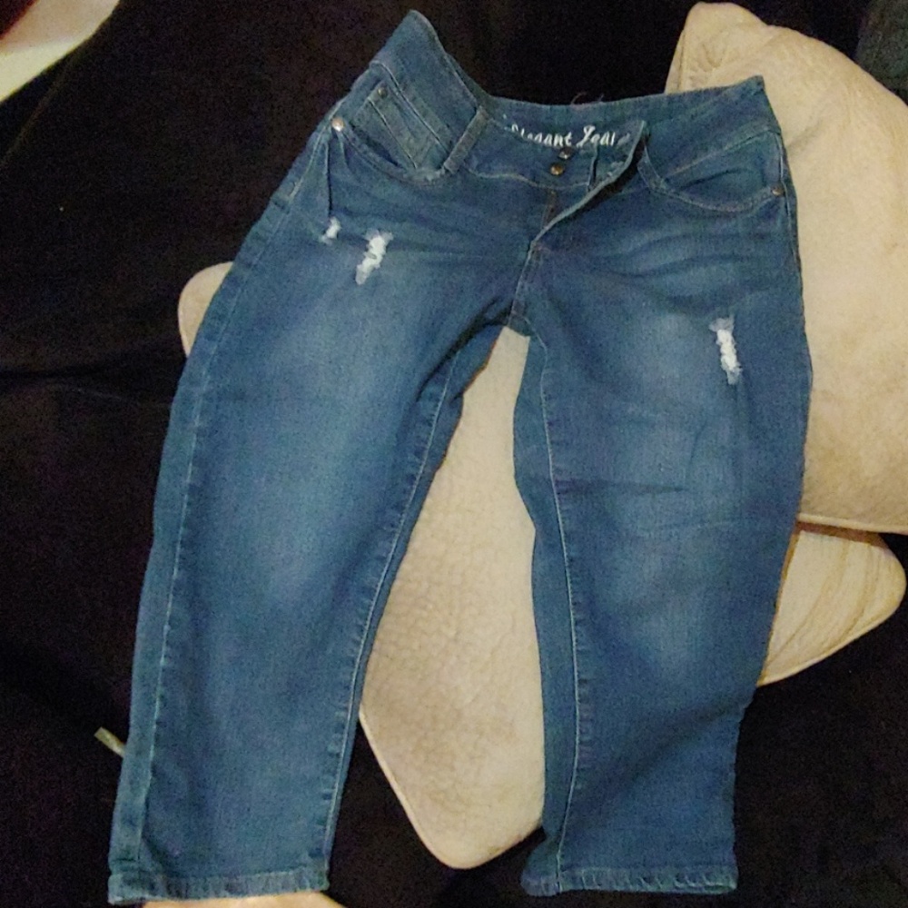 Blue Jean capris